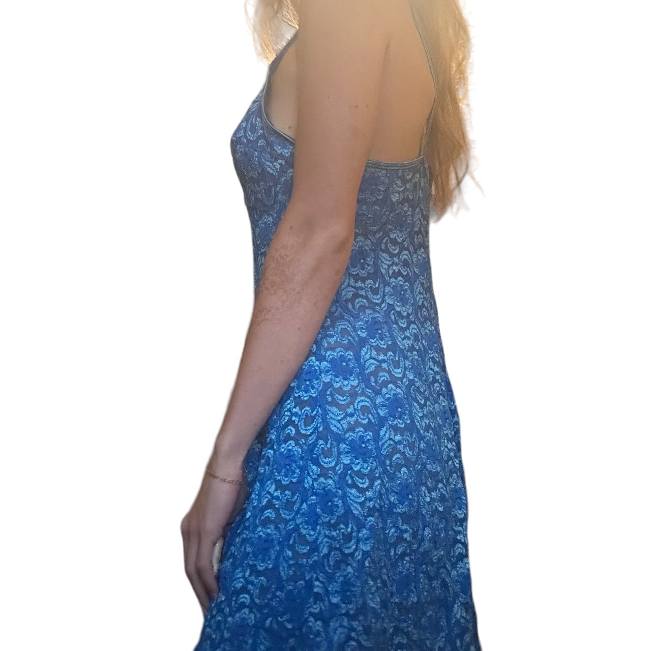 Blue Lace Slip Blonde Bandit Vintage Blue Lace Slip Blonde Bandit Vintage